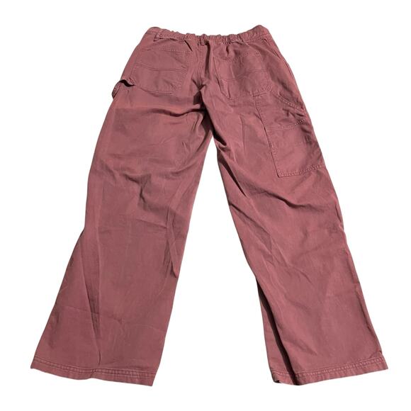 Urban Outfitter BDG Womens Size 2 Carpenter Pants Mid Rise Zip Fly Distressed - Picture 2 of 14